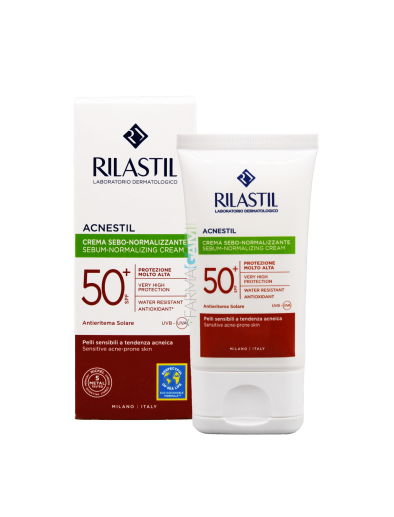 Rilastil Sun System Acnestil Crema Spf Pelli Grasse Ml